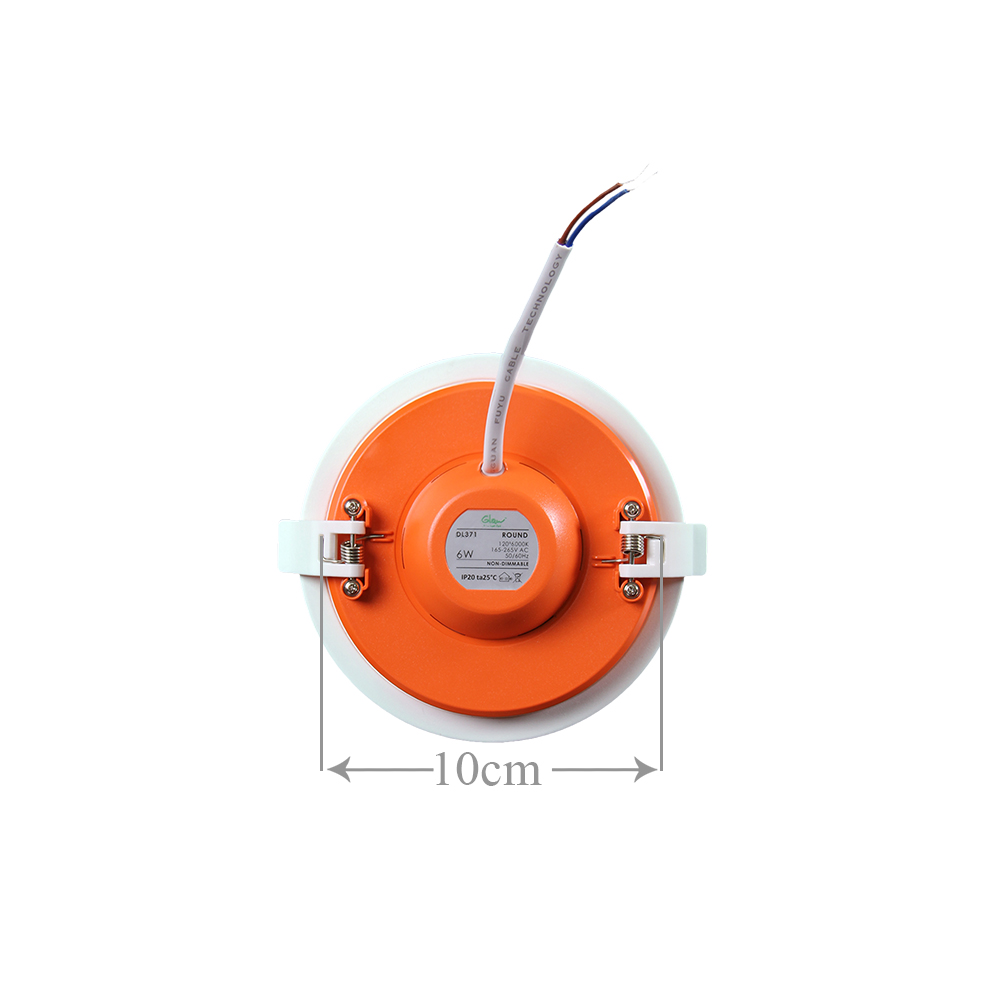 Glow - Down Light Round 6W (Built in Driver) 10cm - Day Light