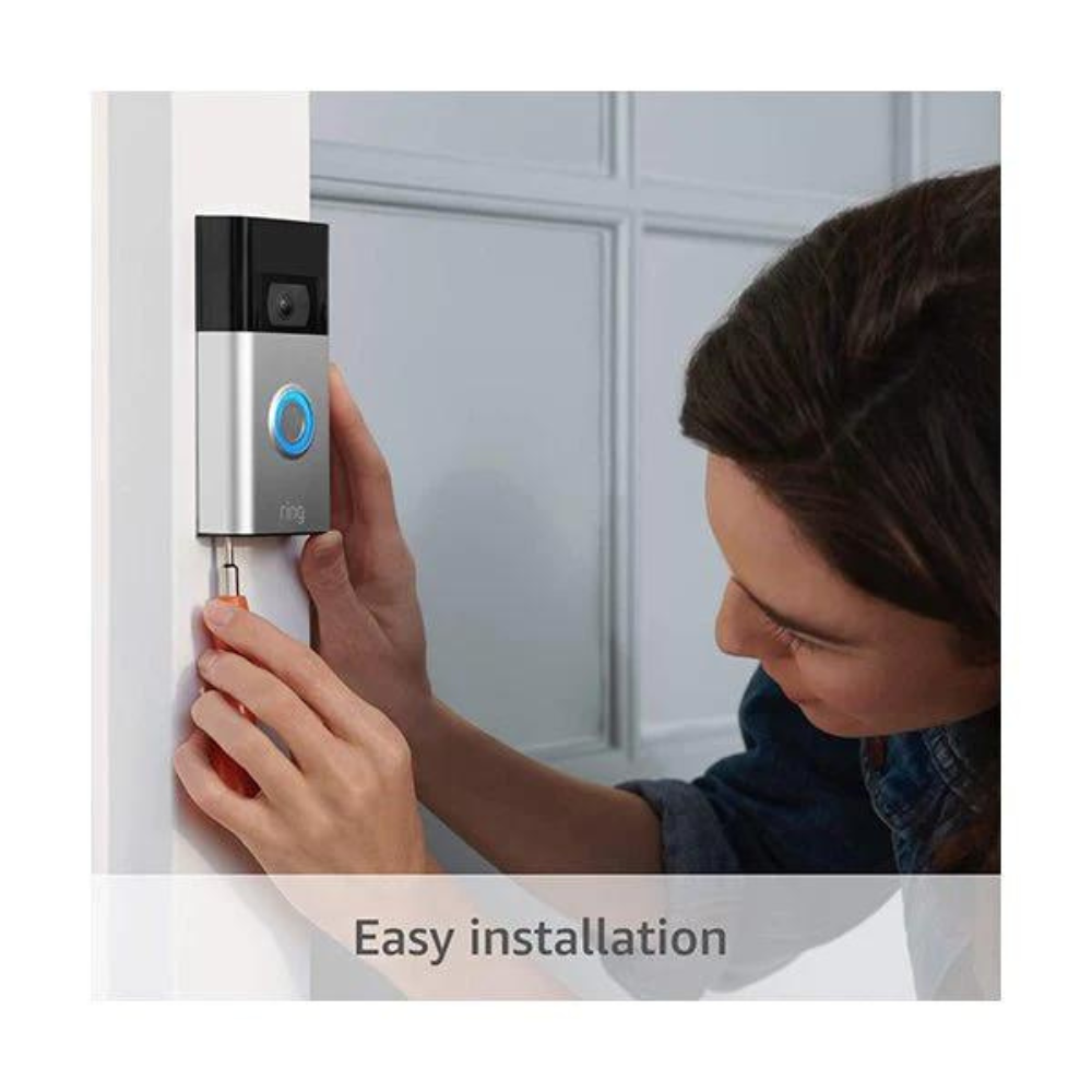 Ring Video Doorbell – 1080p HD Video, Motion Detection, Easy installation - Venetian Bronze