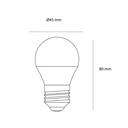 Luzled - LED G45 Mini Bulb E27 5.5W - Day Light