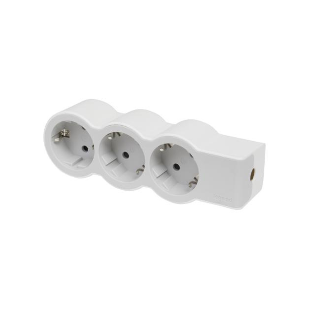 Legrand - Multi-Outlet Extension 3 x 2P+E - Without Cable