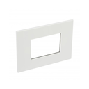 Legrand Arteor - Plate Square 3 Modules - White