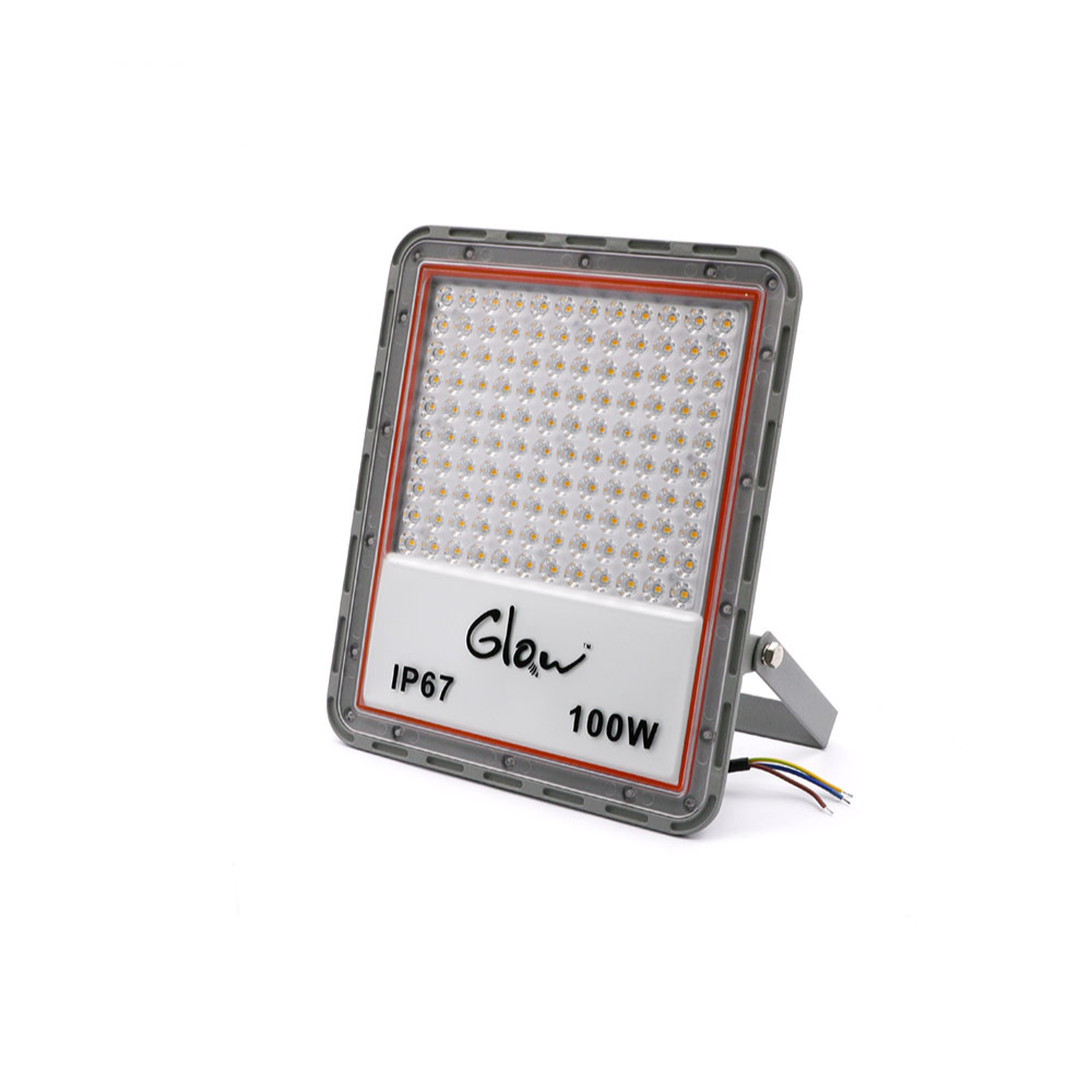 Glow - Flood Light LED SMD 100W IP65 Slim - Warm White