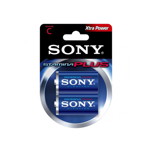 Sony - Battery Alkaline Stamina - AM2-B2D (SIZE C) (2 Pcs)
