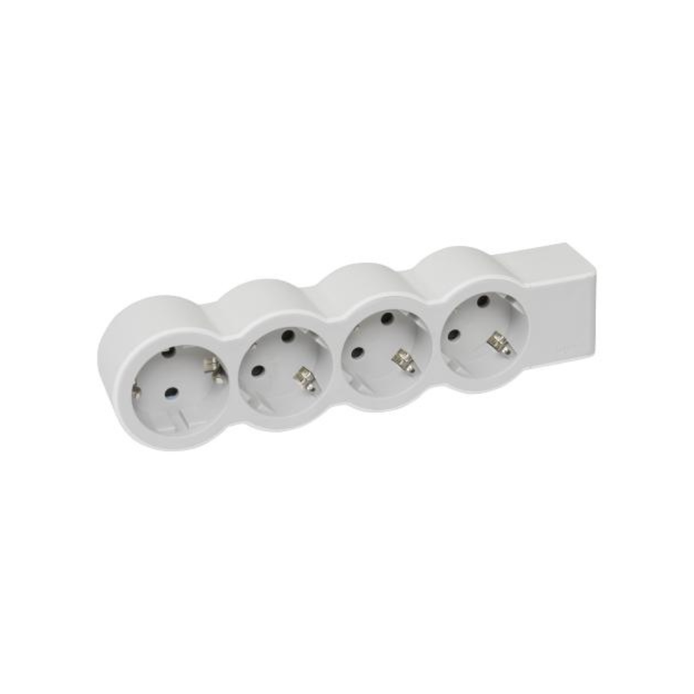 Legrand - Multi-Outlet Extension 4 x 2P+E - Without Cable