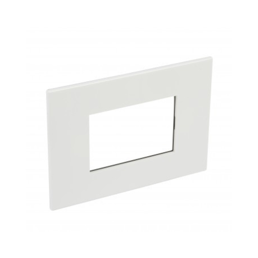 [575010] Legrand Arteor - Plate Square 3 Modules - White