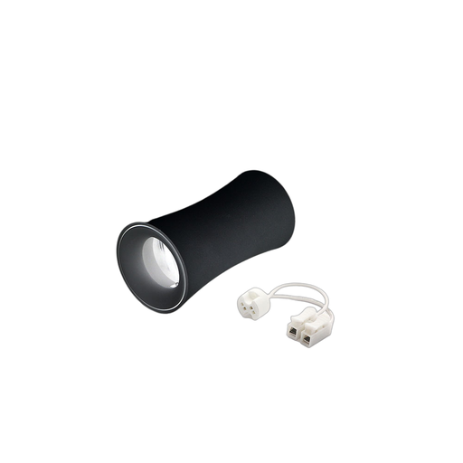 [OS951] Glow - Cylinder Ceiling Light 10cm Mr11 - Black