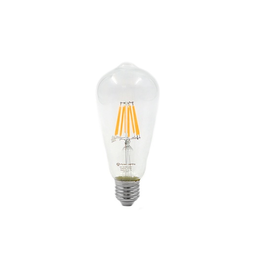 [80229] Forest - LED T64  Bulb Filament 8W E27 - Warm
