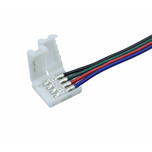 [AC288] 4 Wire 10mm Line Start Connector For RGB 12-24V Strip LED
