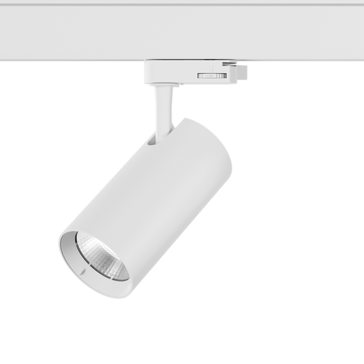 [OS986] Glow - Track Light Simple Round 360° GU10 - White