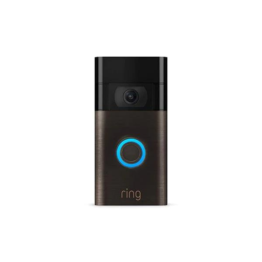 [Ring-Wifi] Ring Video Doorbell – 1080p HD Video, Motion Detection, Easy installation - Venetian Bronze