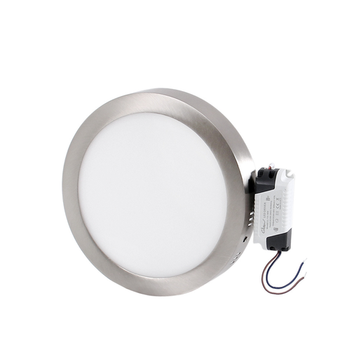 [CL343] Glow - LED Ceiling Light Round 18w Chrome - Warm White