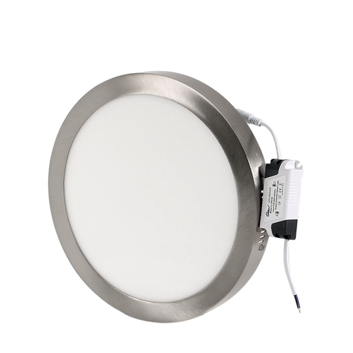 [CL349] Glow - LED Ceiling Light Round 28w Chrome - Warm White