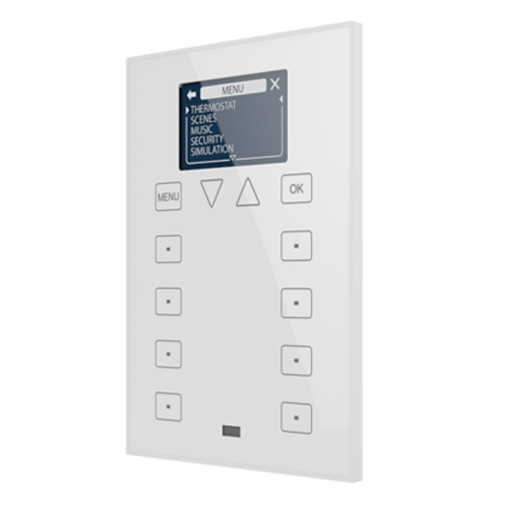 [ZN1VI-TPZAS-W] Zennio - ZAS Room Controller With Display - White